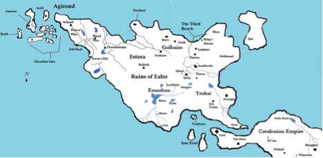 Joseph G Calcagno Map 1